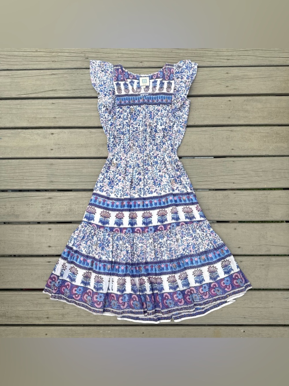 Bell by Alicia Bell floral print Midi dress size XS